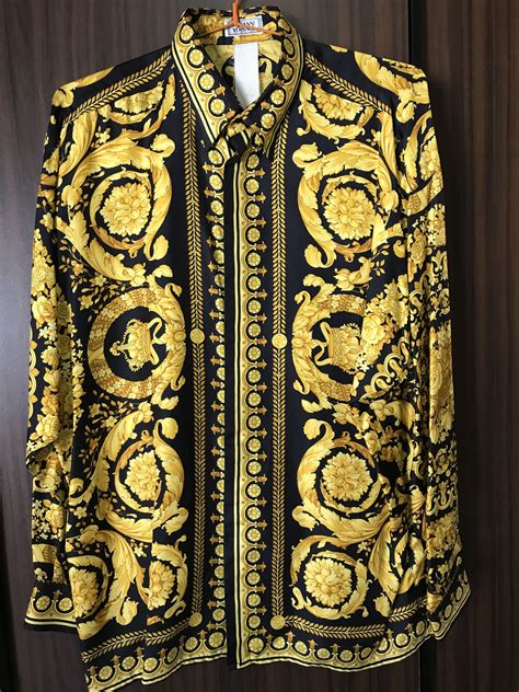 cheap vintage versace silk shirts|wholesale versace silk shirts.